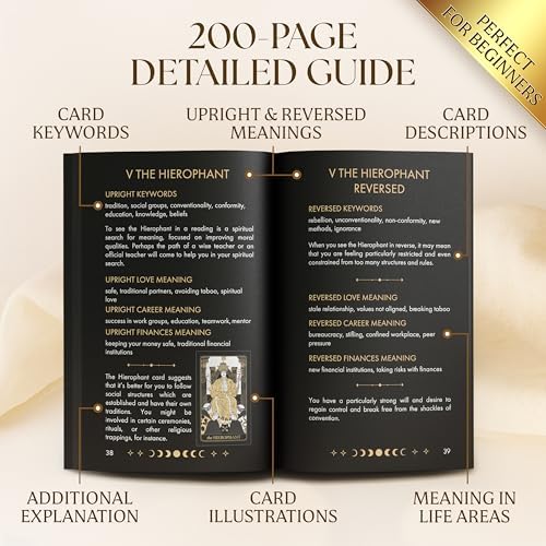 Wyspell tarot cards with magnetic storage box