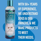 Bio-Groom 236 ml cat shampoo bottle size comparison angle