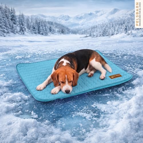 Pelsbarn dog cooling pad non slip backing feature layout