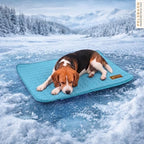 Pelsbarn dog cooling pad non slip backing feature layout