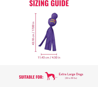 Durable reinforced nylon dog toy for large breed pets.
