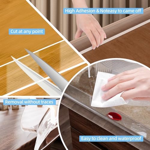 Roll of 13.12 feet clear furniture corner protector