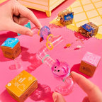 MGA's Miniverse Make It Mini Animals Series 2 completed replica animal habitat setting under an ultraviolet lamp