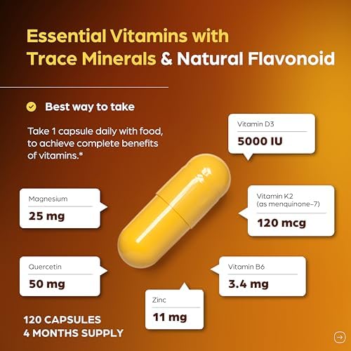 Sandhu's 6-in-1 dietary supplement bottle side profile