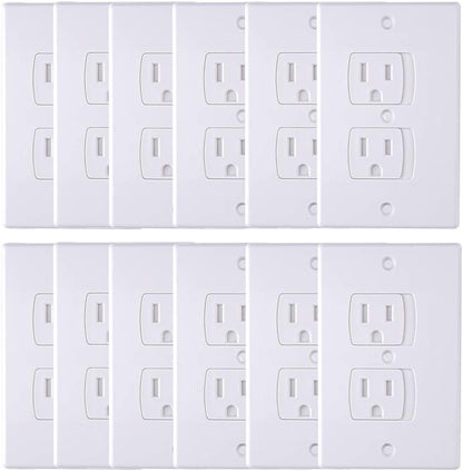 Austor baby safety electric outlet covers set of 12