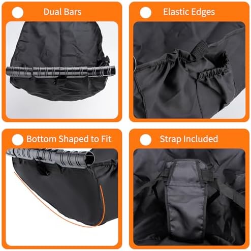 Adjustable security straps for shopping cart hammock