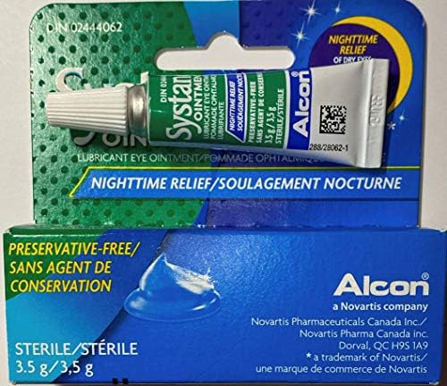 Six tubes of Systane Lubricant Eye Ointment arranged for bulk supply