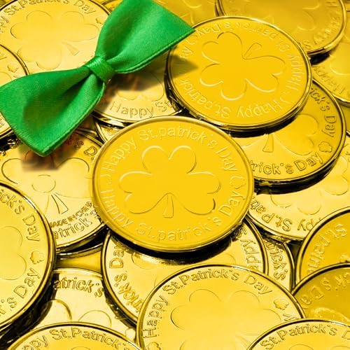Lightweight gold plastic coins used as holiday table scatter confetti decoration