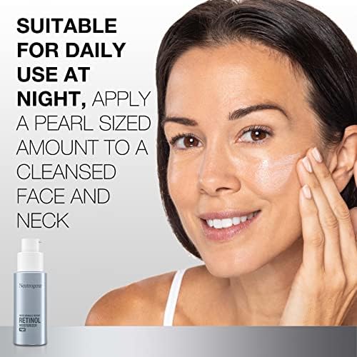 Stabilized retinol cream for face and neck anti-aging care