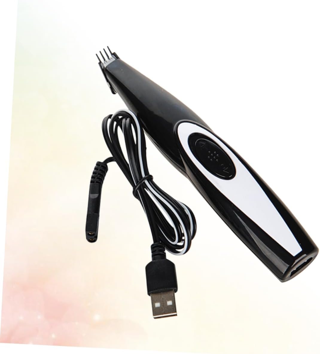 Hotaden electric pet trimmer being used to trim paw hair