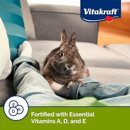 Vitakraft rabbit food kibble texture and pellet shape