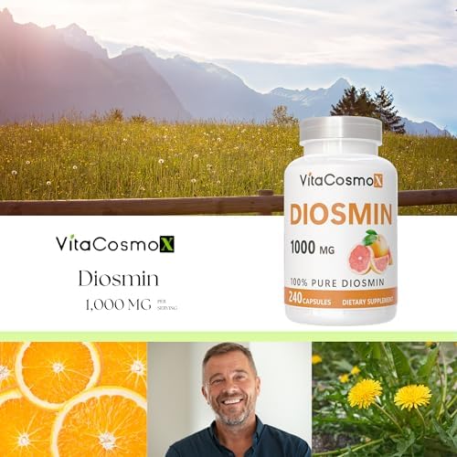 VitaCosmoX vascular health support supplement bottle displayed against a neutral background