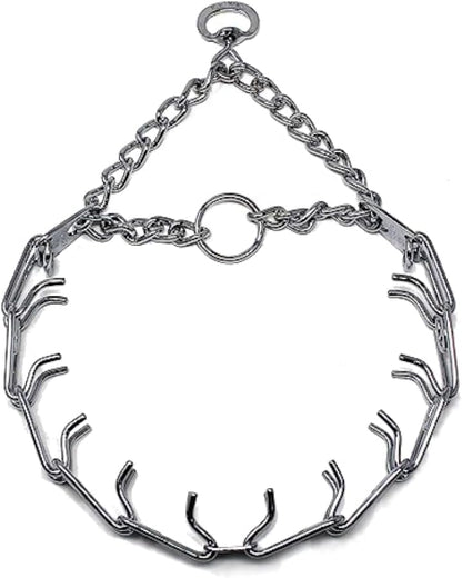 Herm Sprenger Prong Dog Training Collar - 16" Long with 2.25mm Gauge (for Dogs up to 40lbs) - Fits 13" Neck, Extendable to 19" Neck with Additional Prong Links - Chrome Plated Steel, Made in Germany - Image 10