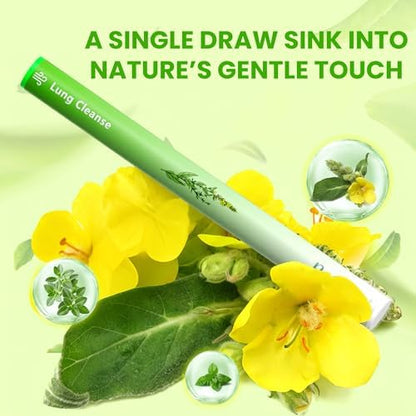 PUFFIAIR lung cleanse inhaler with mullein and thyme extracts