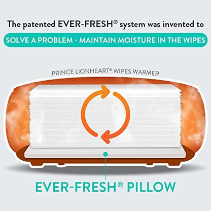 Close up of Prince Lionheart micro-porous replacement pillow texture