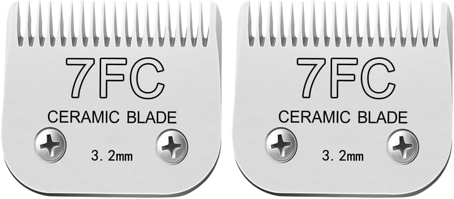 Detachable Pet Clipper Blades Dog Grooming Clipper Replacement Ceramic Blades, Compatible with Andis, Wahl, Oster(Size 10#,Cut Length 1.5mm) - Image 15