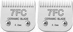 Detachable Pet Clipper Blades Dog Grooming Clipper Replacement Ceramic Blades, Compatible with Andis, Wahl, Oster(Size 10#,Cut Length 1.5mm) - Image 15