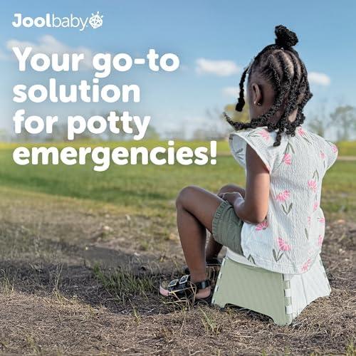 Jool Baby foldable potty chair with travel bag and liners