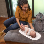 Boppy waterproof changing pad liner backing material detail