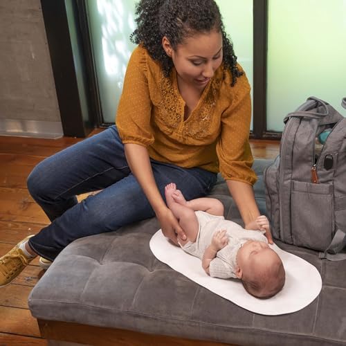 Waterproof backing of Boppy baby changing pad liner