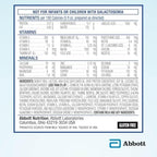 Similac Advance infant formula packaging side view showing ingredients