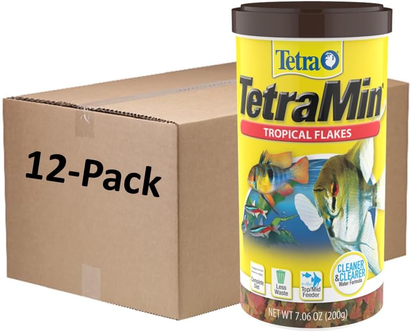 TetraMin Nutritionally Balanced Tropical Flake Food for Tropical Fish, 7.06 oz (pack of 1) - Image 12