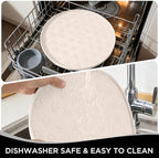 Comtim pet food mat easy cleaning under faucet