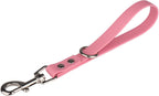 Short Dog Leash - 9 Inch Dogs Lead Grab Tab Heavy Duty Waterproof PVC Dog Training Traffic Leashes for Safety Control Behavior Correction Hiking Backup & All Breeds (Black, 9'') - Image 12