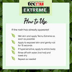 Authentic Tecnu Extreme imported medicated scrub for poison oak rash.