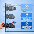 FREESEA aquarium water pump showing dual rotating heads