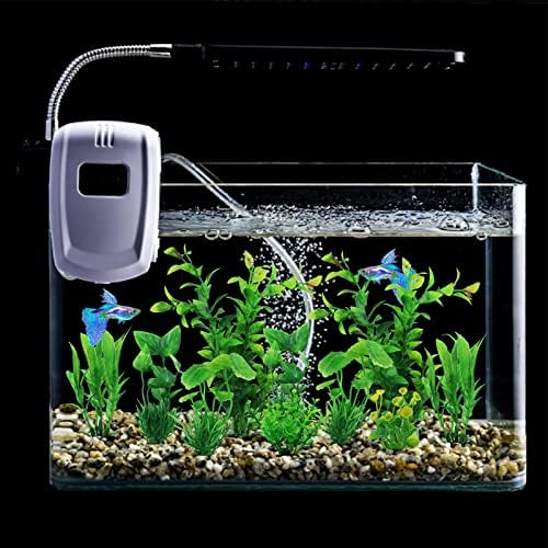 Bxlive lifelike artificial water plants inside a clean aquarium