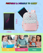 Back side of Tecjoe writing tablet showing lock switch