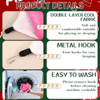 Nuogo imported pet cage accessories pack featuring four vibrant hanging setups.