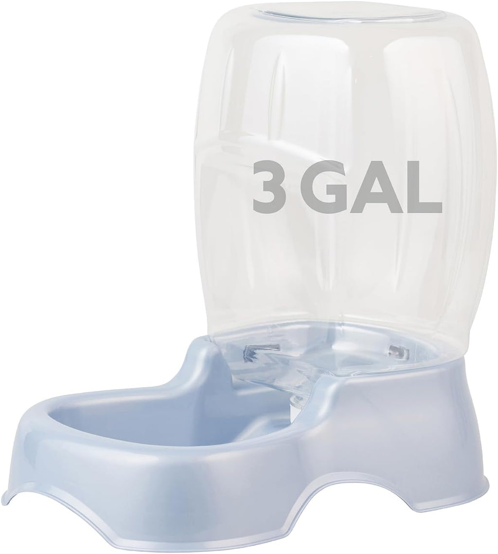 Petmate Pet Cafe Cat and Dog Gravity Water Dispenser - Water Bowl for Cats and Dogs, USA Made, 0.75 GAL, Pearl Gray - Image 11