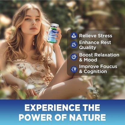 Hollegend 6 in 1 complex relaxation supplement showing vegan seal