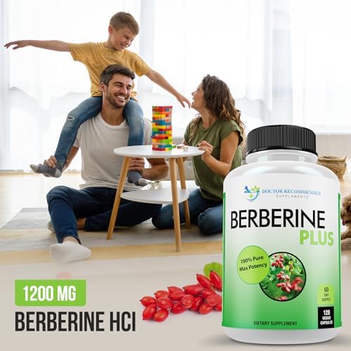 Doctor Recommended Supplements Berberine Plus capsule supplement facts