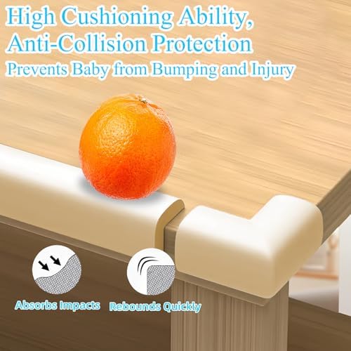 Zompago baby furniture safety set showing adhesive backing