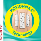 Close up of Skin-Flex bandage texture illustrating MotionMax Technology for skin-like fit.