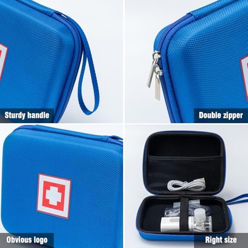 Gealaek medical pouch showing durable two-way zipper design.