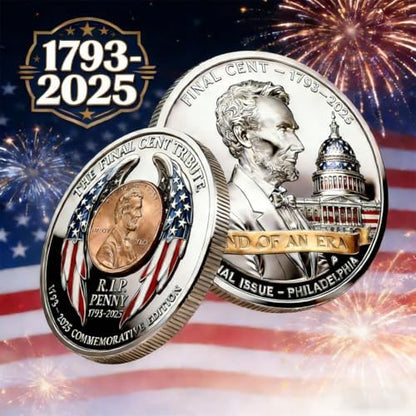 Cslica 3D Engraved Tribute Coin premium zinc alloy metal texture finish