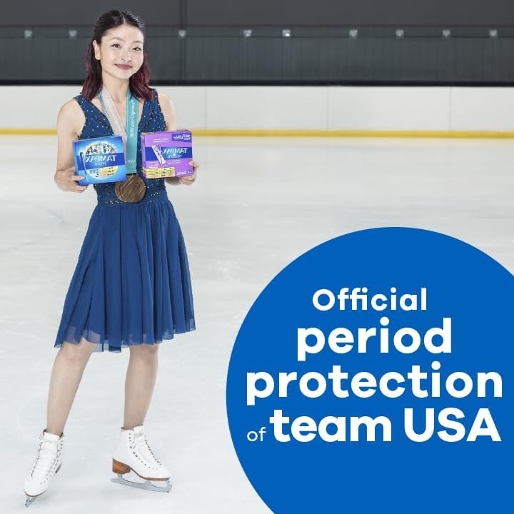 Tampax Pearl plastic applicator with anti-slip grip for easy insertion.