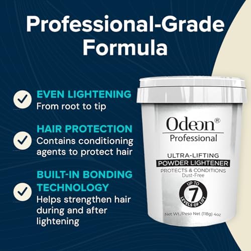Authentic USA imported professional hair bleach powder for salon highlights