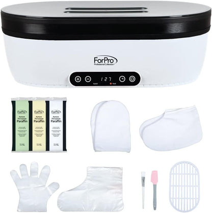 ForPro Nurture Digital Paraffin Bath Kit front view showcasing digital control panel
