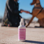 Breedwise gentle puppy deodorizer and grooming mist packaging
