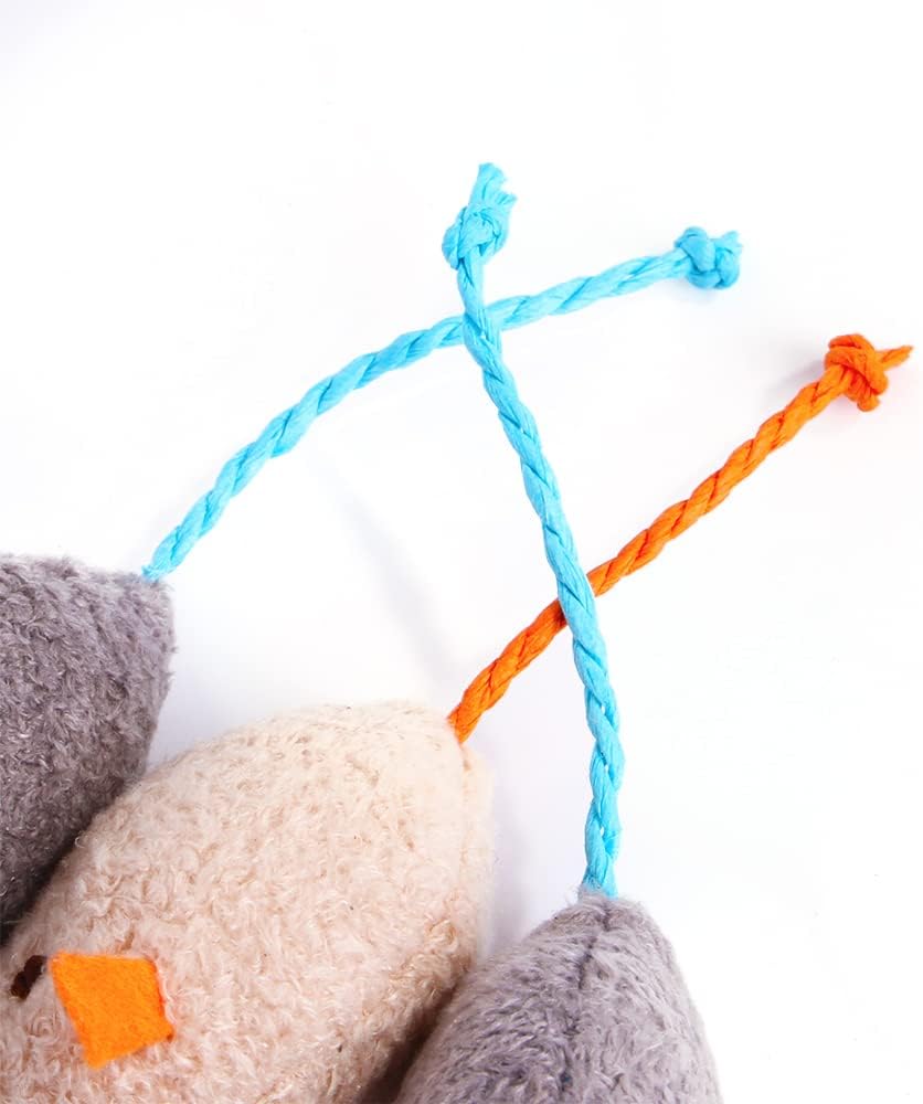 Q.Y.HOME premium imported cat toy three pack set