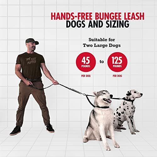 Tuff Pupper padded lumbar waist belt for hands free dog walking