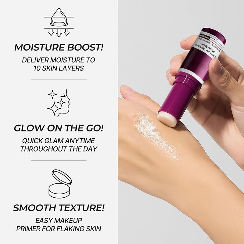Generisch Korean Collagen Moisturizing Stick 2 pack showcasing portable twist-up packaging.