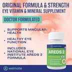 Welmate eye vitamin label supplement facts panel