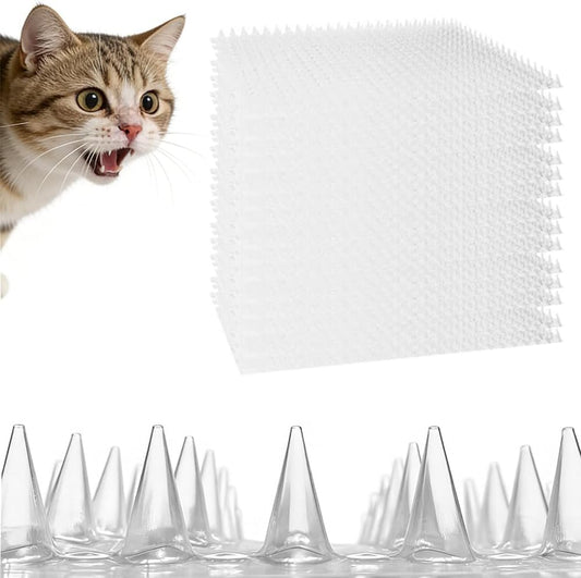 Yiteshi 15 pack transparent cat scat mat front view