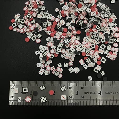 50 Grams pack of PrettyG casino craft decoration pieces